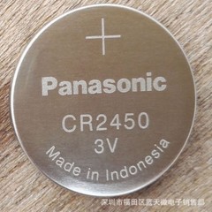 Panasonic CR2450 ECR 2450 3V LITHIUM Coin Cells (10 Batteries) Fast Ship-Exp2032