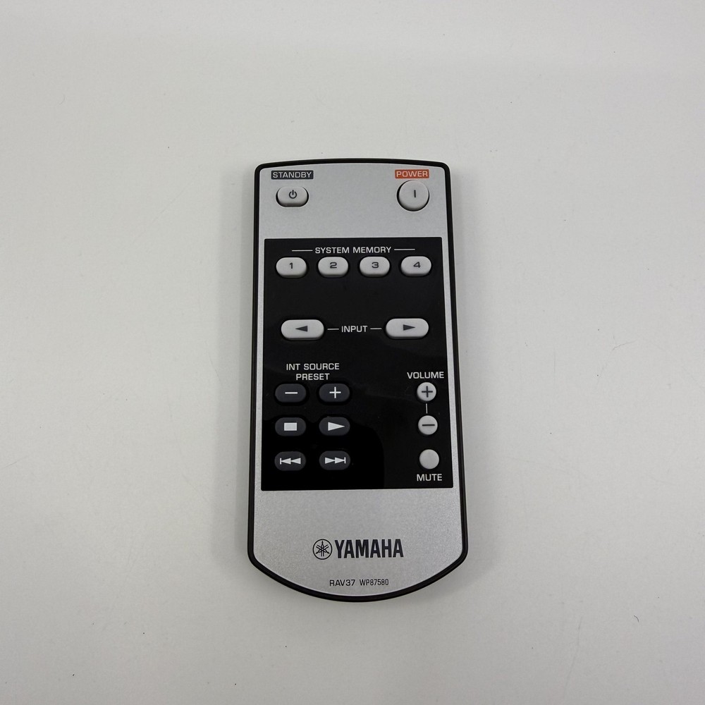 Yamaha RAV37 Remote Control Silver Home Theater Wireless WP87580 5-10 M