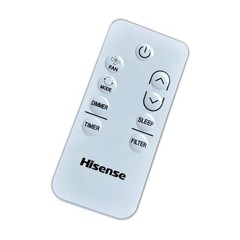 Remote Control For HISENSE EQK AW-08CW1RVFUE20 RCH-RWW1-0(HSN) Air Conditioner