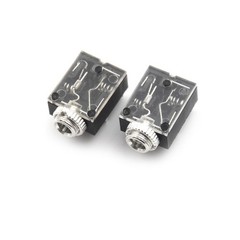 5Pin 3.5mm 1/8 Female Audio Connector Panel For Headphone PCB Mount Stereo Jack