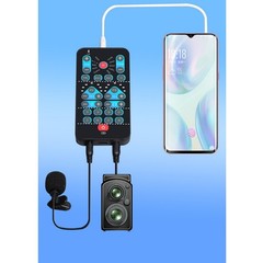 1PCS Handheld Voice Changer Multifunctional Sound Disguiser With 8 Voice Effects