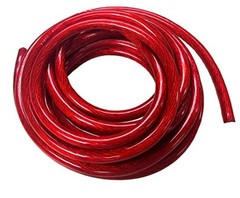 IMC Audio 4 Gauge CCA Power Red Wire Cable (25ft Red) Battery Cable Wire,