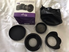 Altura Photo Black HD 0.43X Wide Angle 82 mm Front 58mm Back Thread Lens