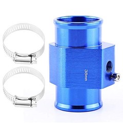 Coolant Temperature Sensor, Aluminum Durable Construction Coolant Hose Adapter