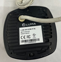 LUMA 300 SERIES IP DOME CAMERA-LUM-300-DOM-IP-BL, Black, Pre Owned