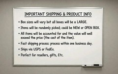 AMAZON Mystery Box General Merchandise Fun Liquidations Bundles Free Shipping