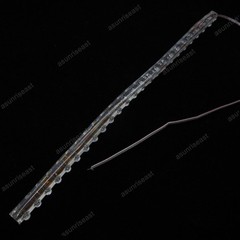 White 24cm 24LED PVC Flexible LED Strip Light Waterproof for Car Motorcycle