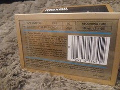 Maxell XL-II 90-minute Blank Audio Pure Epitaxial Cassettes Lot Of 4 135m/440ft