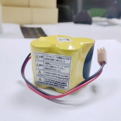 10X BR-2/3AGCT4A A98L-0031-0025 6V 4400mAh High Capacity Battery for Fanuc +Plug