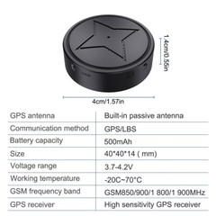 Mini GPS Car Tracker Universal Magnetic Vehicle Bike Tracking Device Wireless