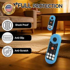 1 Pack Silicone Cover Compatible with Vizio/Onn FHD LED TV Remote XRT281, Remote