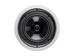 Monoprice 2-Way Polypropylene Ceiling Speakers – 8in (Pair) W/ Paintable Grille