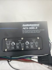 AudioControl ACX-300.4 50W x 4 All-weather Amplifier Free Shipping.
