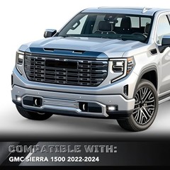 LED Fog Lights for GMC Sierra 1500 – LED Fog Light Assembly Kit Compatible