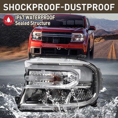 2022-24 Ford Maverick Lariat Driver Side Headlight Assembly–Compatible