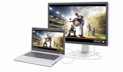 j5create Mini DisplayPort to 4K HDMI Cable- Supports up to 4K x 2k @ 30Hz (7 ft)