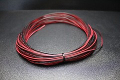 8 10 12 14 16 18 20 22 24 GAUGE RED BLACK SPEAKER ZIP WIRE CABLE POWER LOT