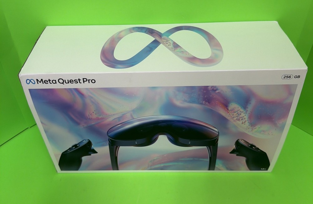 META Quest Pro 256GB VR Headset with Controllers and Charging Dock