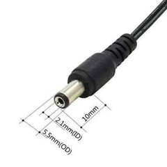 AC 100-240V to DC 12V 1A 12W Power Supply Adapter Barrel Plug 5.5mm x 2.1mm UL