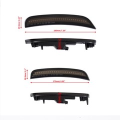4x For 2015-2023 Chrysler 300 300C Dynamic RGB Front Rear LED Side Marker Lights