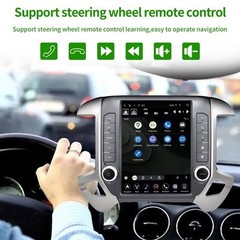 4+64G Android Car Radio Tesla Screen GPS for Chevy Silverado GM Sierra 2014-2018