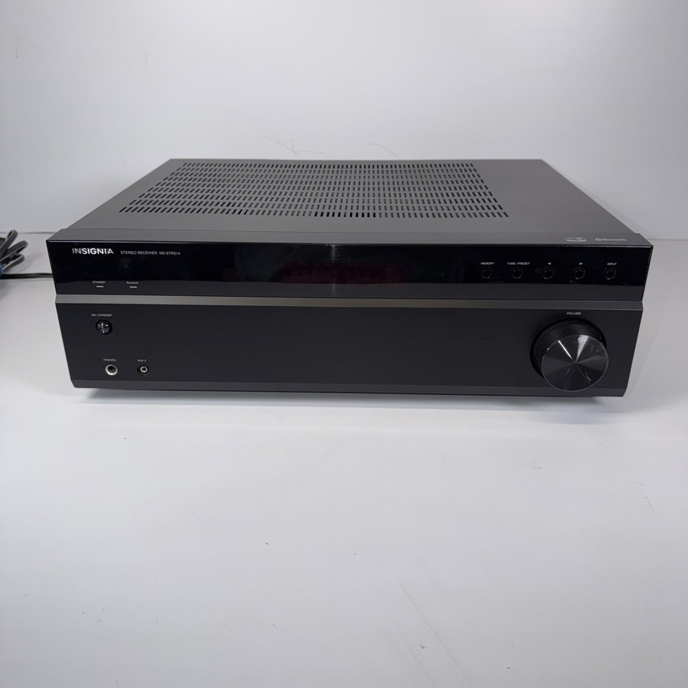 Insignia NS-STR514 Receiver HiFi Stereo 2 Channel Bluetooth [No Remote]