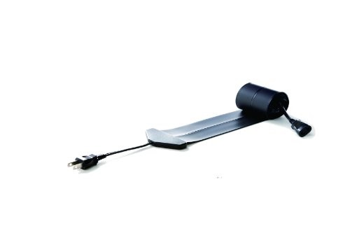 Thinnest 0.9mm power flat cord in the world 50cm white from JAPAN [go4]