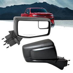 Right Passenger Side Mirror Compatible With Passenger Side-7Pins Textured Black