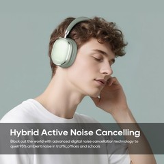 Wireless Headphones Noise Cancelling Spatial Audio Low Latency NC95 Srhythm