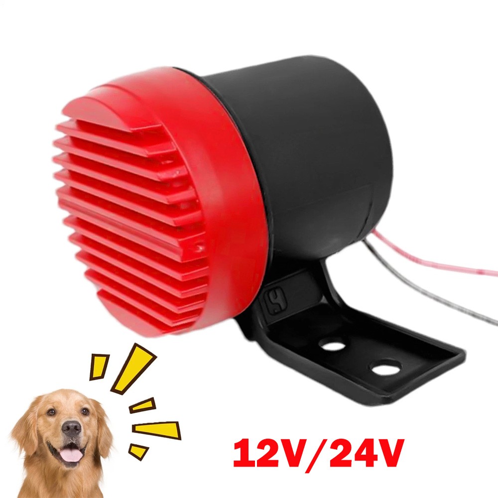 1Pc Vehicle Warning Horn 12V/24V Unique Auto Dog Barking Horn Car Warning Alarm