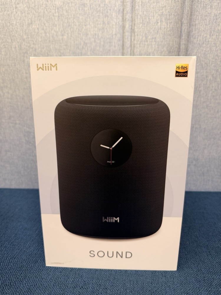WiiM Sound Smart Speaker with 1.8″ Touch Display, Hi‑Res 24‑bit/192 kHz