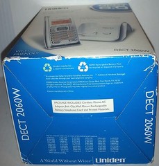 UNIDEN DECT 6.0 2060W DIGITAL CORDLESS PHONE TELEPHONE(NEW IN SEALED RETAIL BOX)