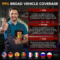 ANCEL V6 PRO Bi-directional OBD2 Scanner All System Diagnostic Key Programming