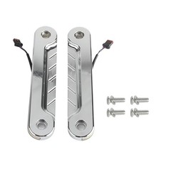 Plug and Play LED Flush Fork Turn Signals DRL Day Running Light For Chrome