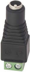 100PCS 12V DC Power Connector Power Jack Plug Adapter Barrel Connector for CCTV