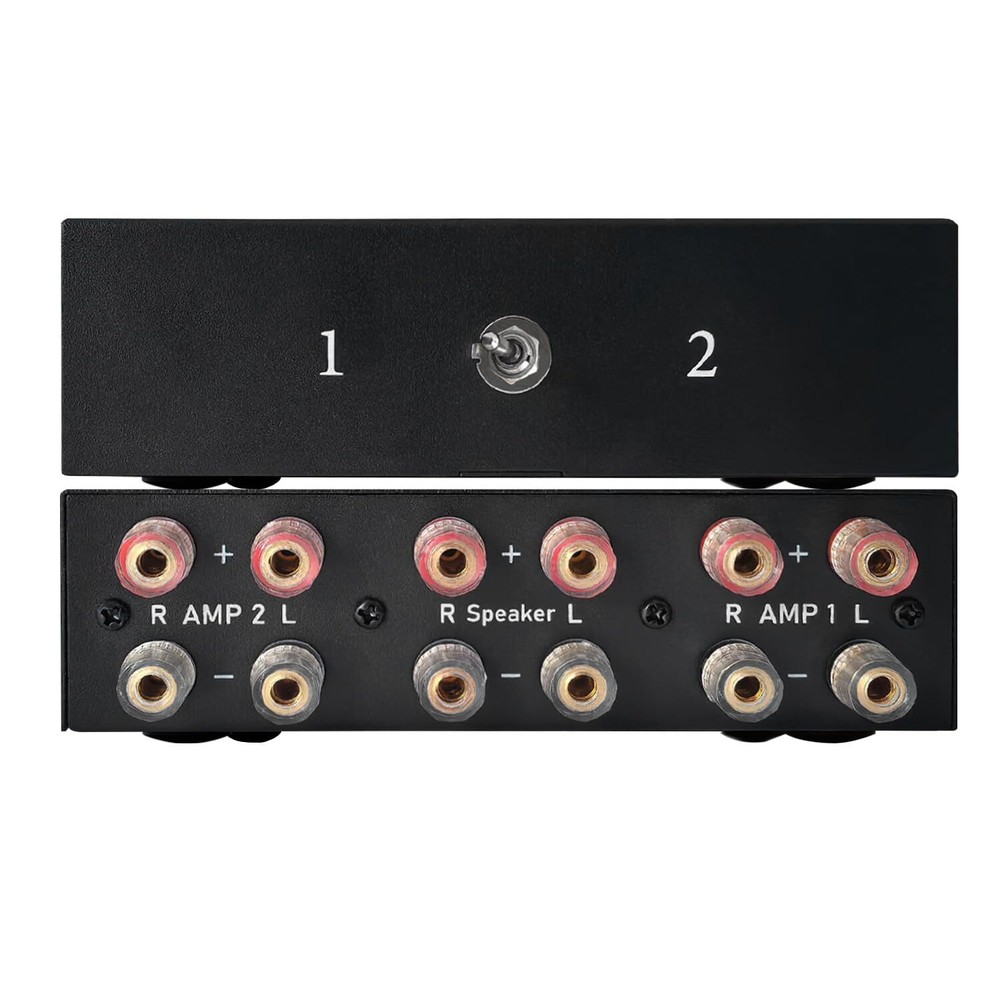 2 Way Bidirectional Amplifier Speaker Selector 21in12out Amplifier Speaker S