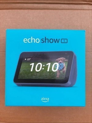 Echo Show 5 (2nd Gen) Smart Display Speaker – Deep Sea Blue