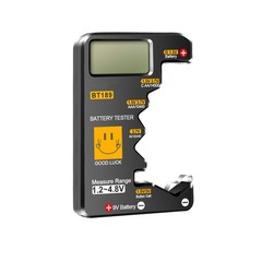 Lightweight Battery Tester Tool For 1.2V 3.7V 9V Cylindrical Button Cell Box