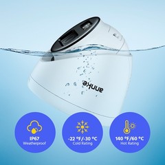 ANNKE H.265+ 5MP Audio POE Security IP Camera System 6MP 8CH NVR Outdoor Color