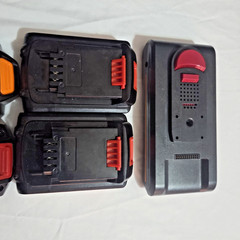 Battery Lot of 7 Open Box 20v 15v 3.5Ah 1.3Ah Rechargeable Lithium Cordless Pack