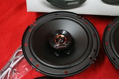 Kenwood KFC-1666R 6.5 inch 300W Max 2-Way Speakers, NEW, #N1