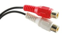 3ft 2-RCA Male to 2-RCA Female Red/White Extension Cable, CablesOnline AV-E403RW