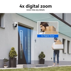 8MP PTZ Security Camera System Outdoor Wireless Audio CCTV 10CH NVR 12” Monitor
