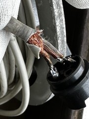 1957 vintage 1 m Neumann microphone cable balanced copper audio
