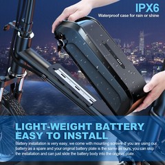 H HAILONG 52V 48V 36V ebike Battery li-ion for 0-2000W li-ion Battery BMS