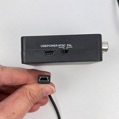 HD 1080P HDMI-compatible To AV RCA Adapter Mini for HDMI2AV Video Converter