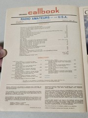 1985 Radio Amateur Callbook 63rd Anniversary Edition United States Listings