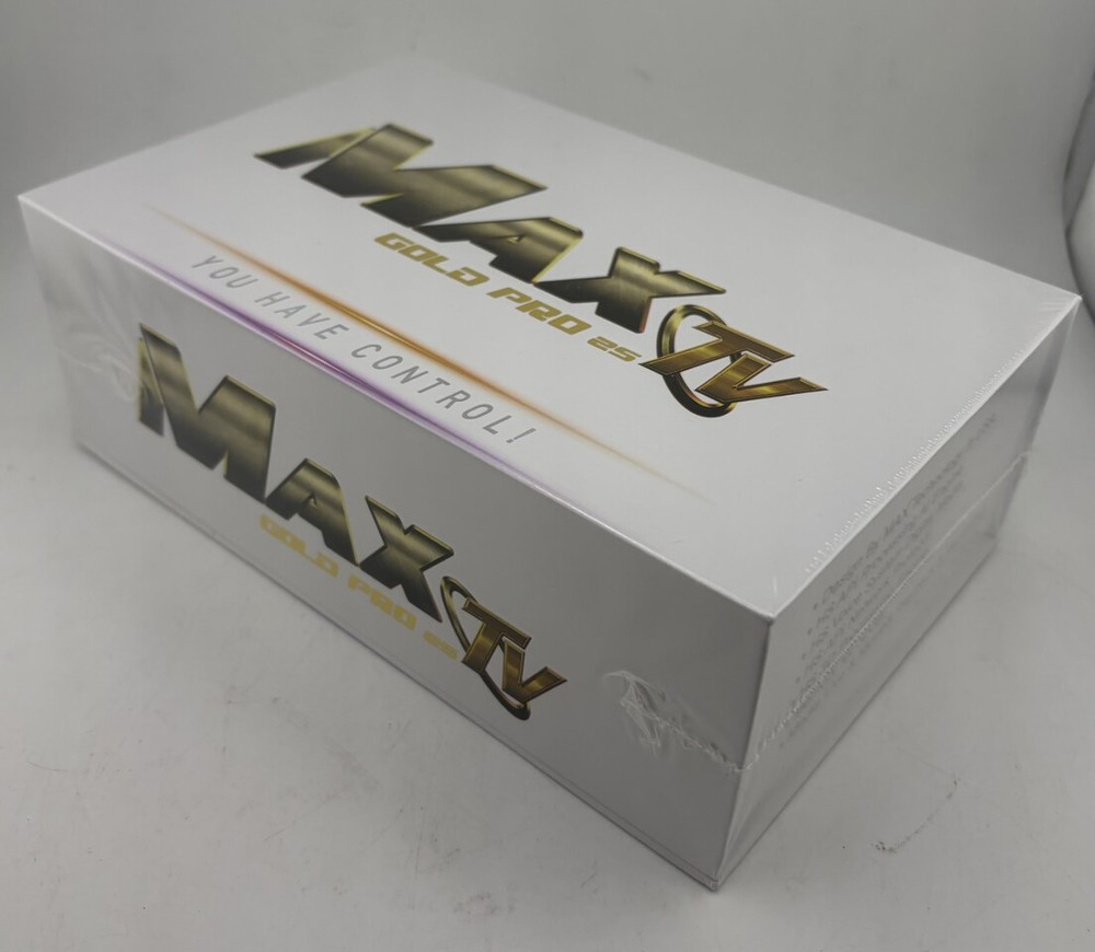 MAXTV GOLD PRO 25 MAX TV 2025-2026 +VOICE REMOTE CONTROL
