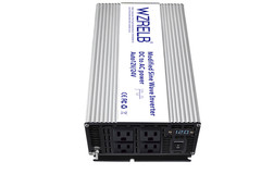 1500W Dual Voltage Inverter, 12V/24V Auto-Detect DC to 110V/120V AC Modified