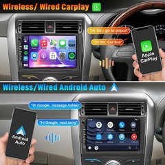Wireleess Carplay For Toyota Corolla 2009-2013 Car Stereo Radio GPS Navi +Camera